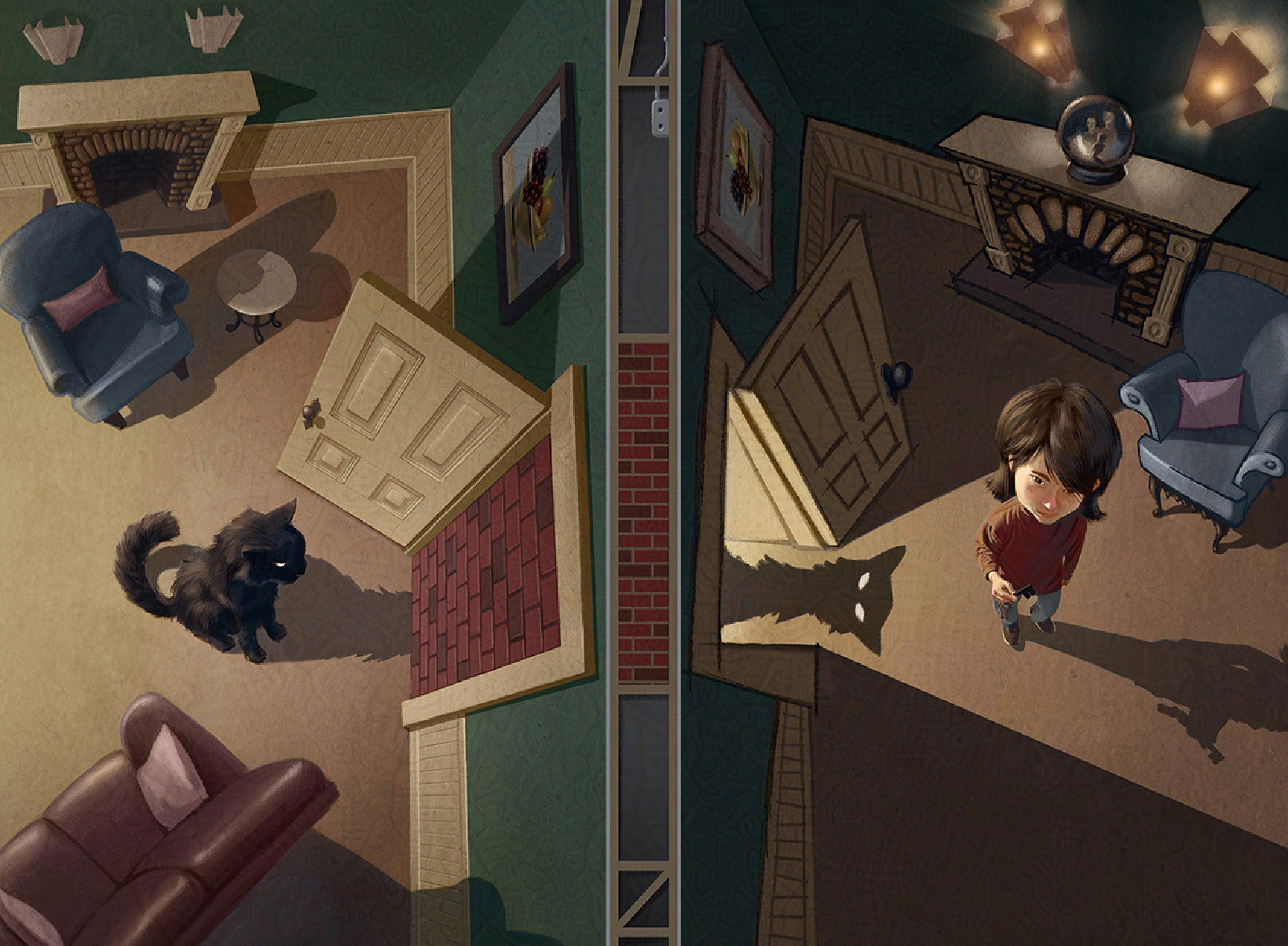 Coraline - Front and Back Cover