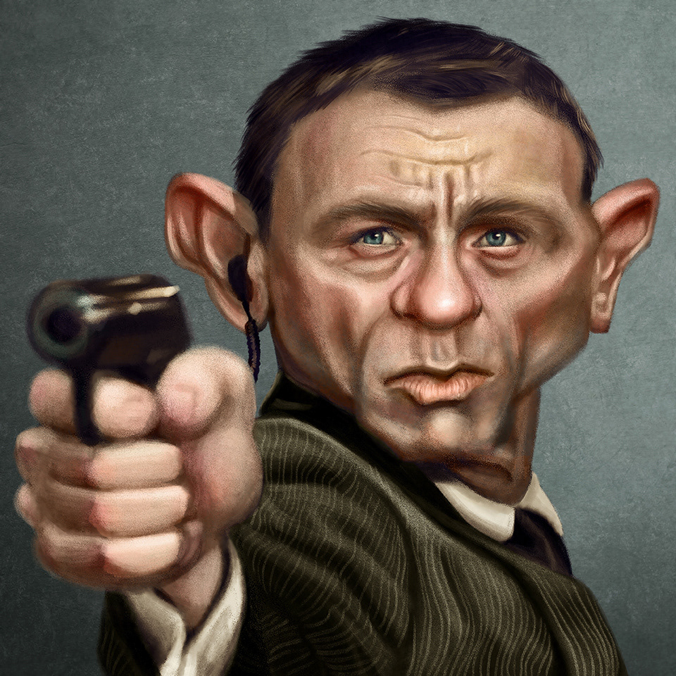 Daniel Craig as James Bond