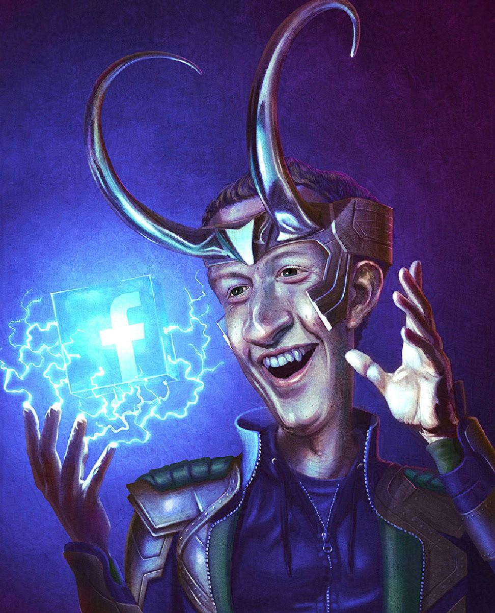 Mark Zuckerberg - DOrKi, God of Social Mischief