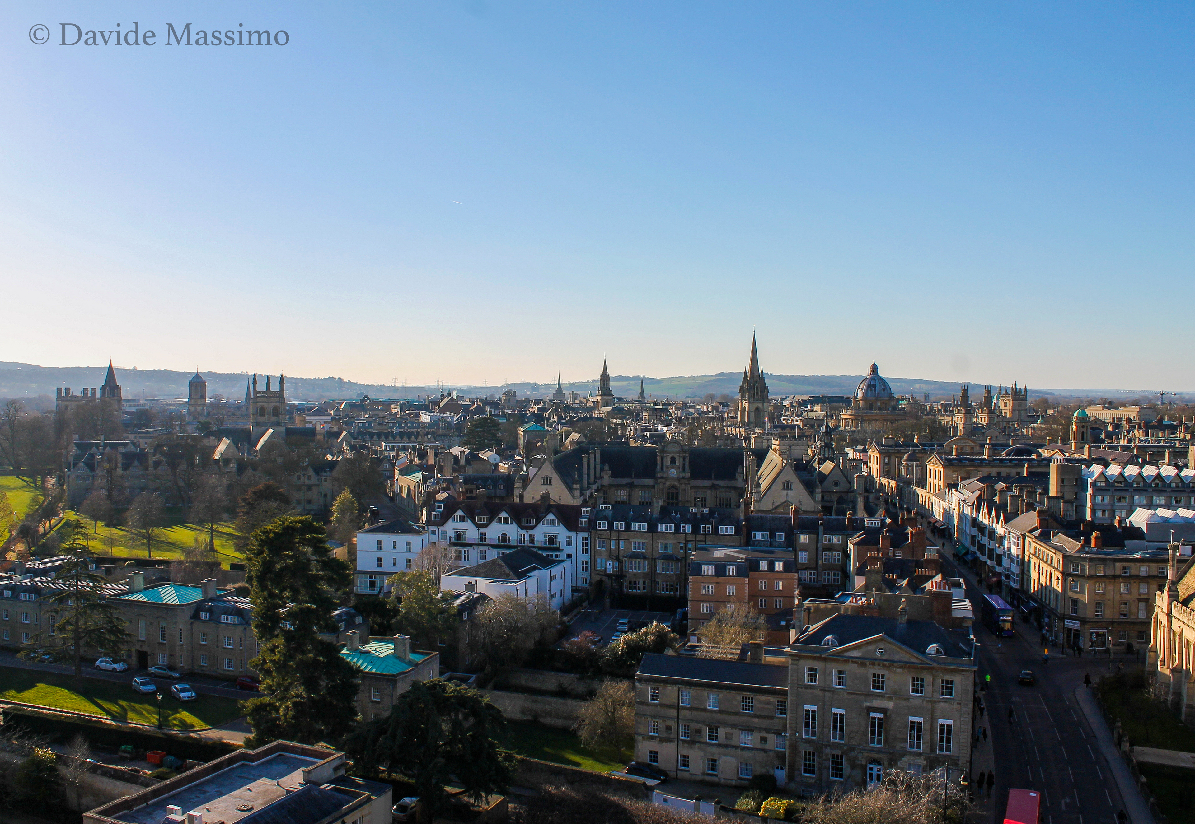Magdalen College, view from the Tower
