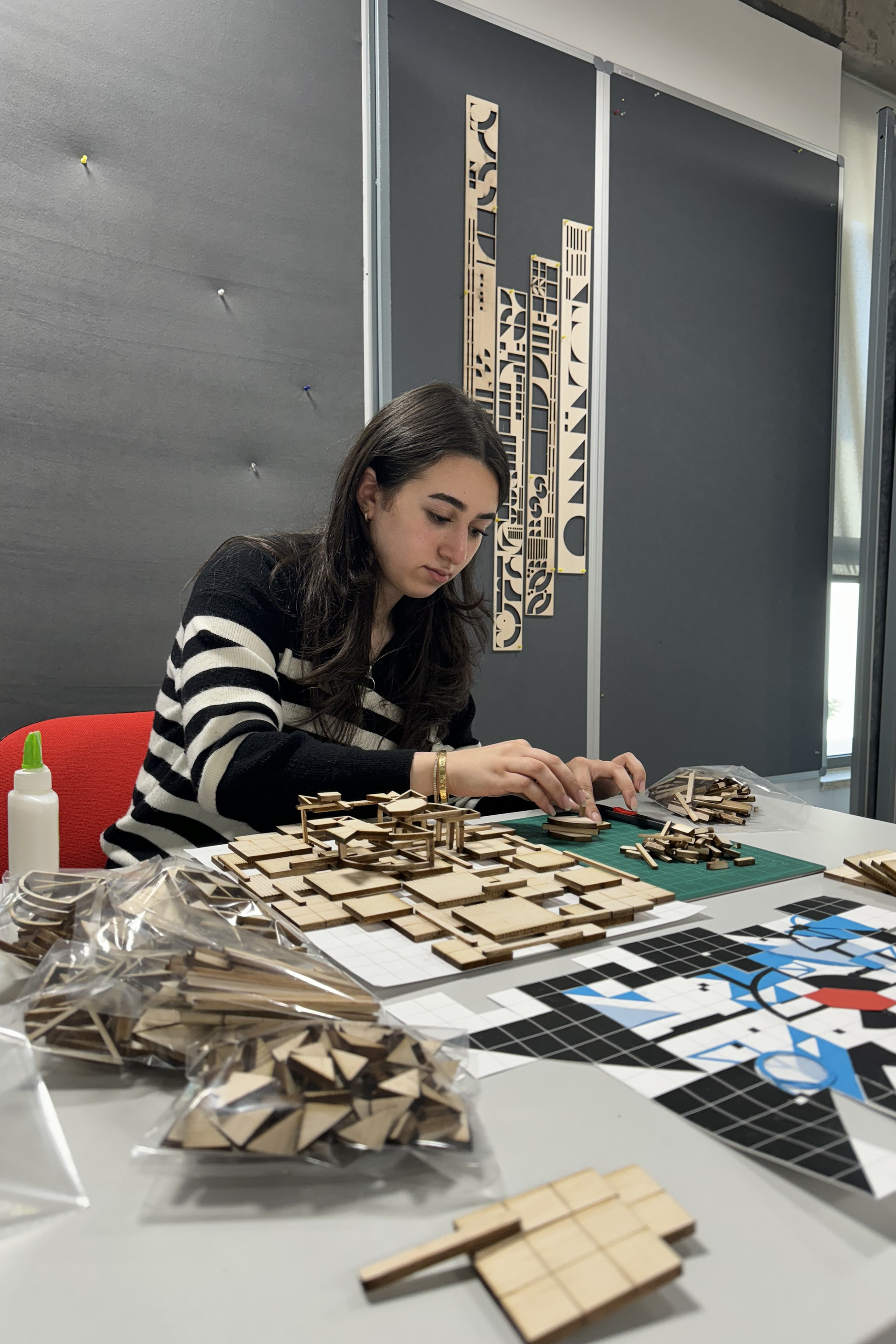 JANA and her well organized set up