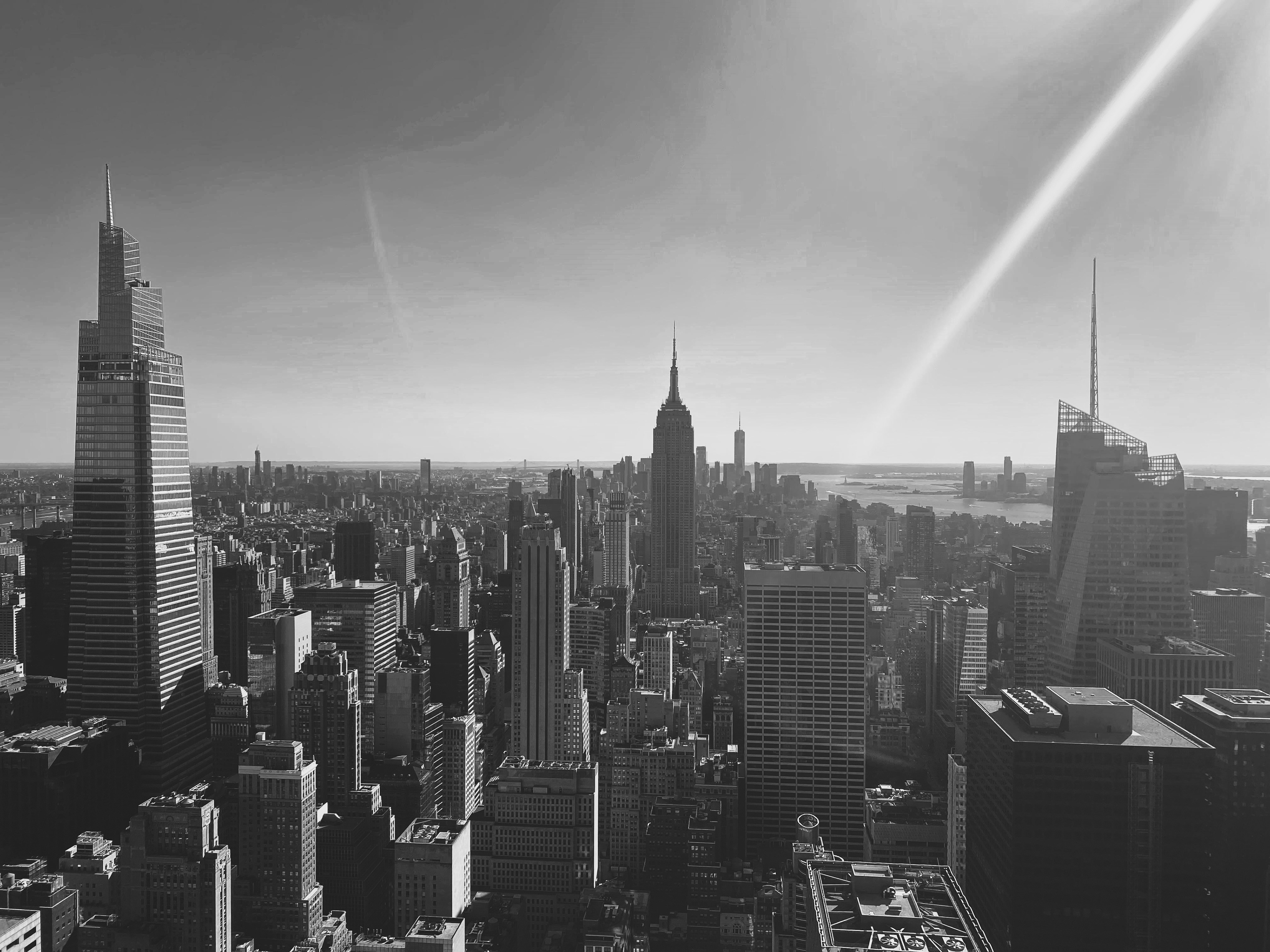 Top of the Rock, Rockefeller Center. NY, USA.