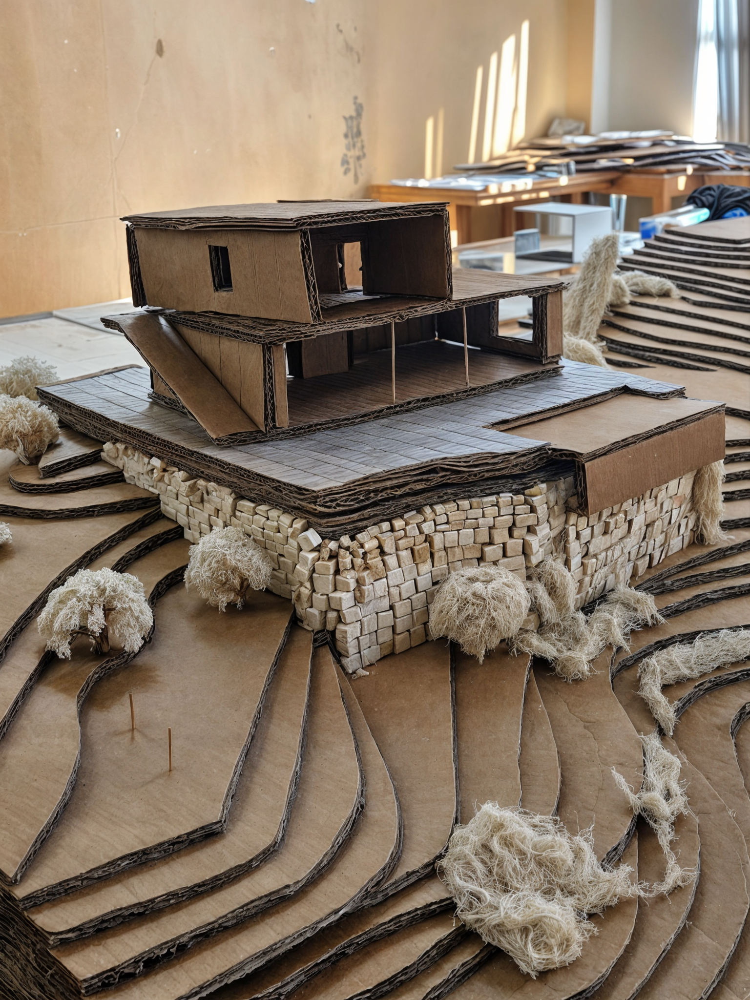 Model by student LOUIS HANDAL