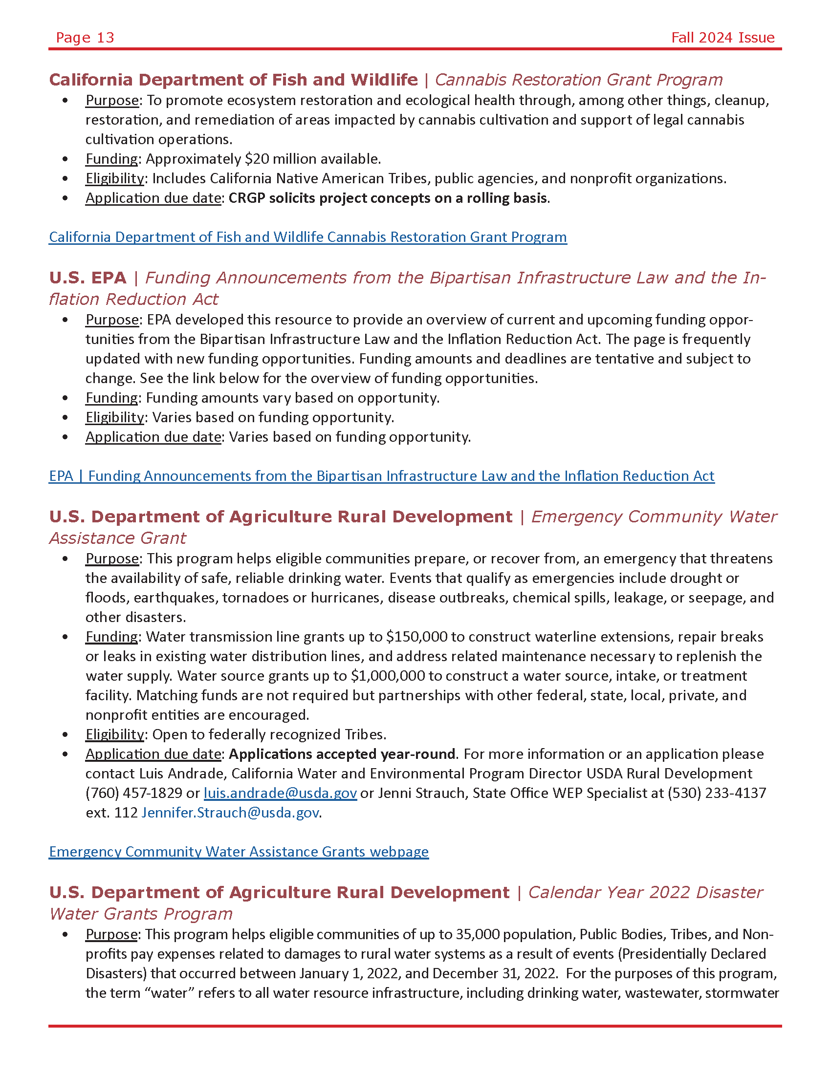 R9 Fall Tribal Newsletter