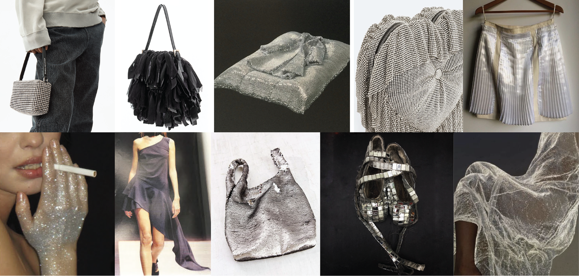 research mood board