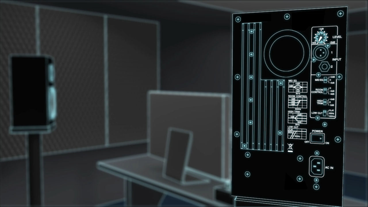 Educational graphics - building a recording studio