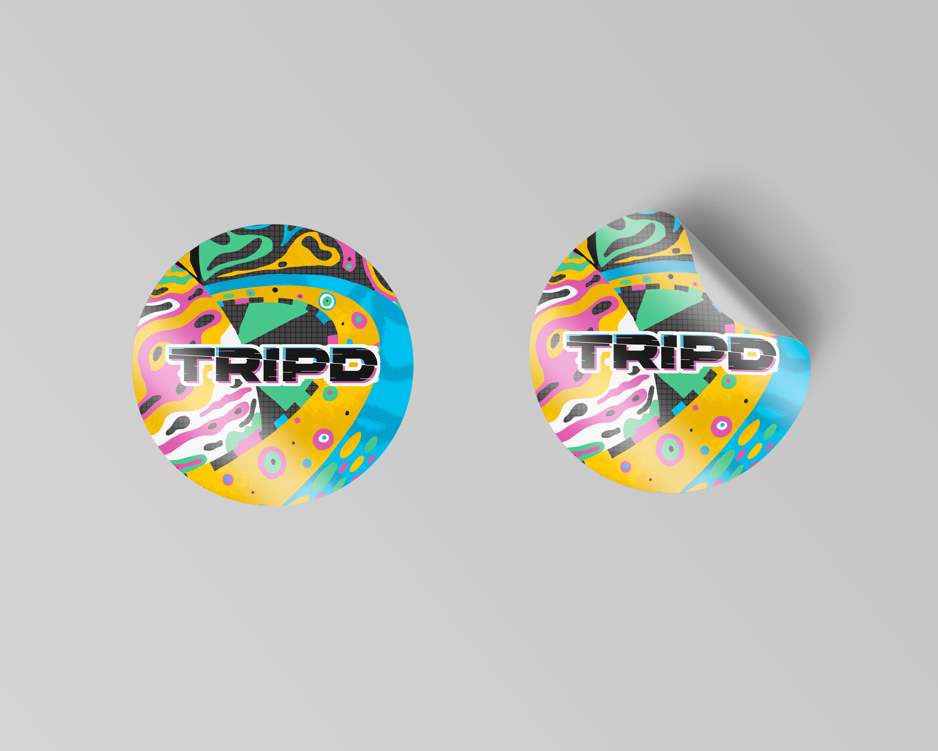 Sticker designs.