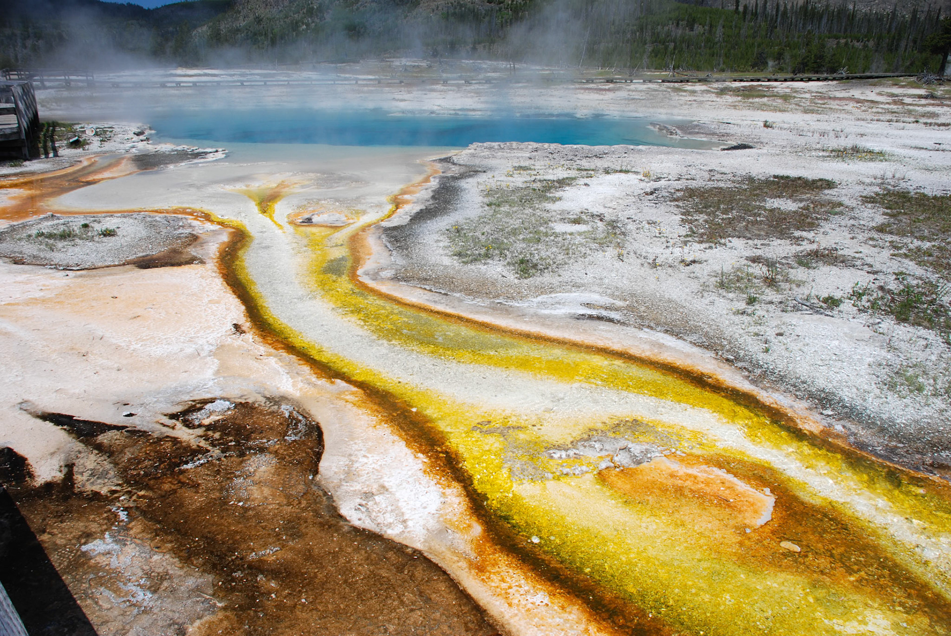 Mammoth Springs Sapphire Pool