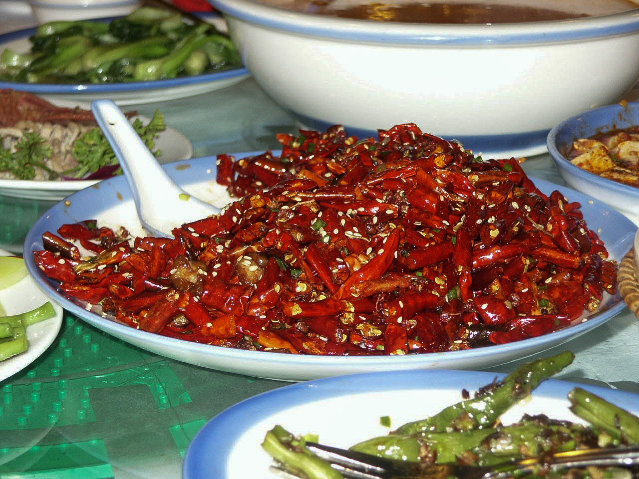 They like their food spicy in Chongqing