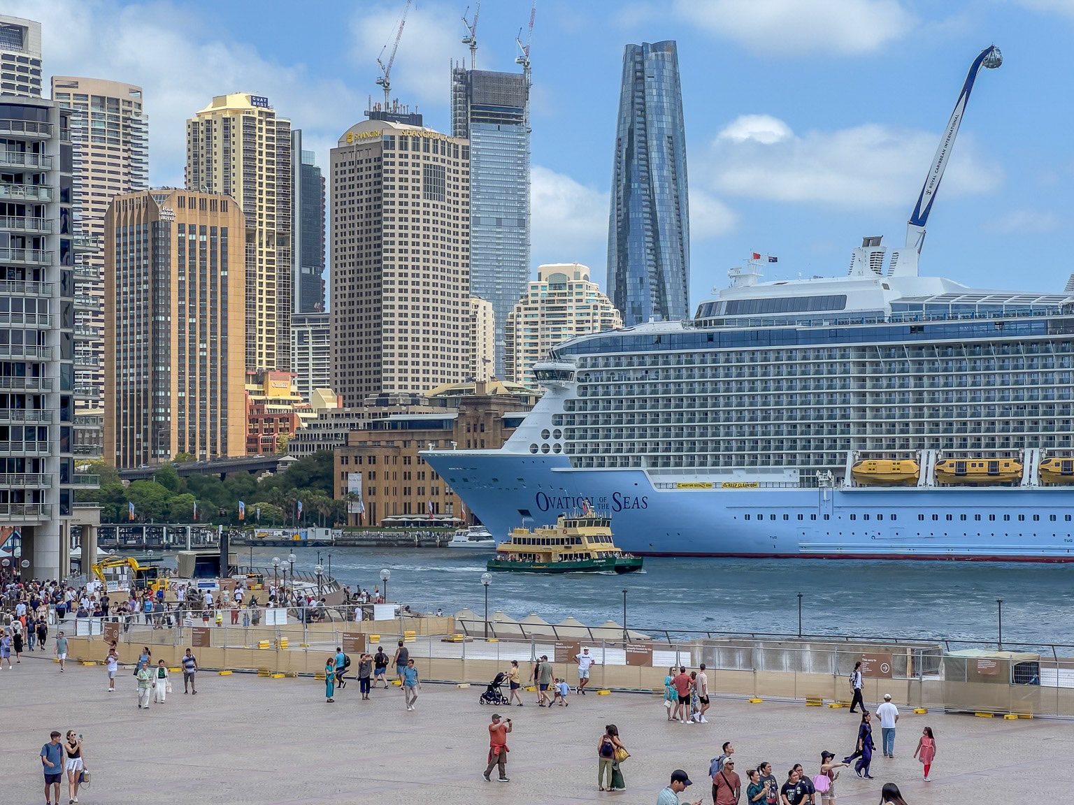 Bustling Circular Quay