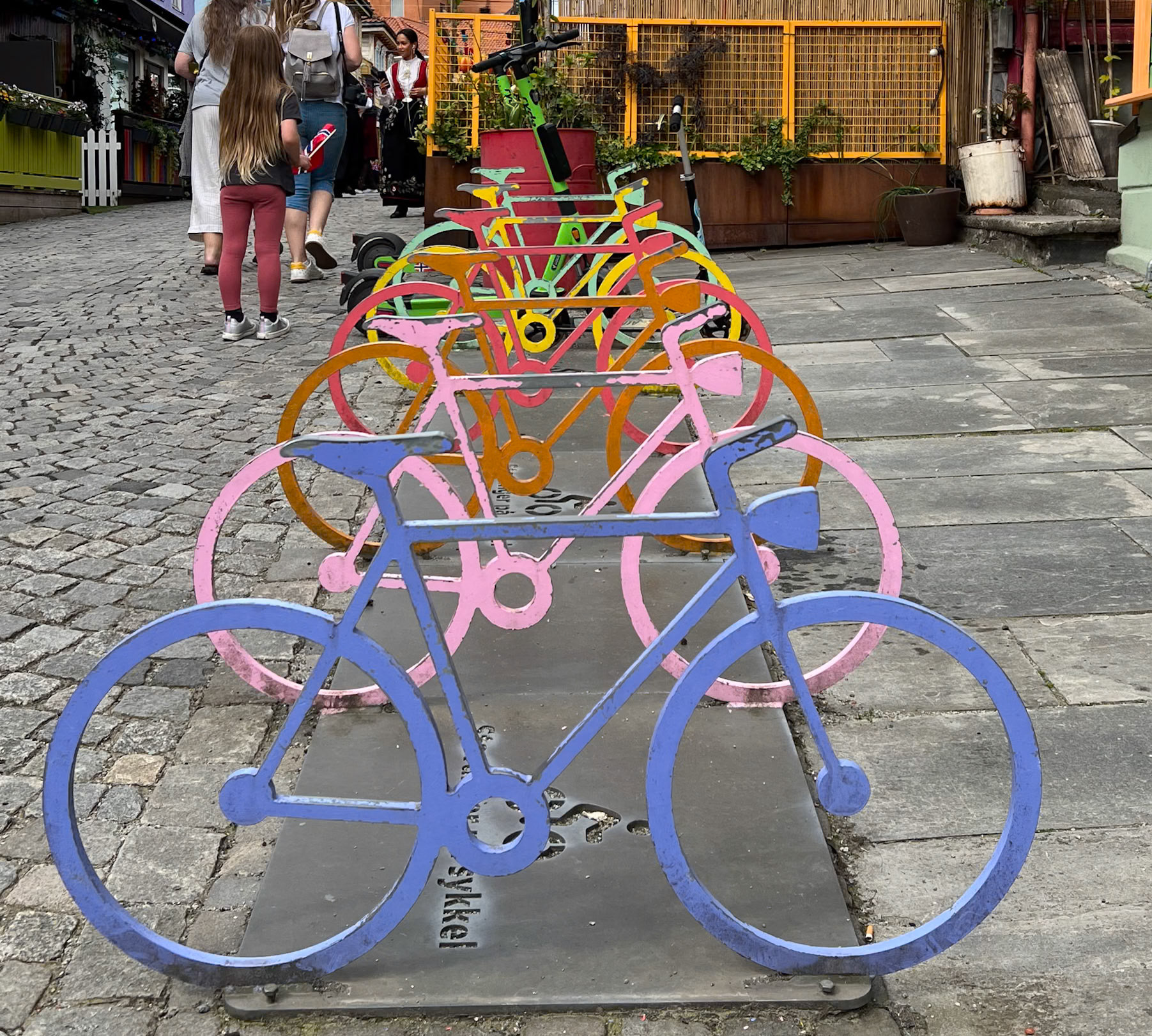 Novel Bike Racks
