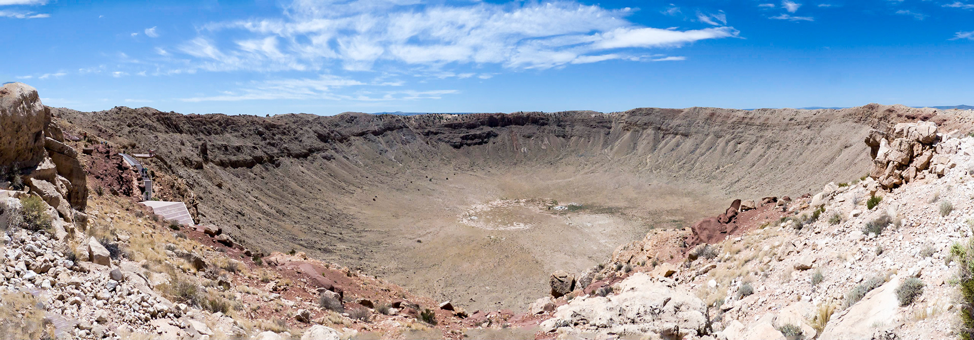 Site of a meteor impact some 50,000 years ago