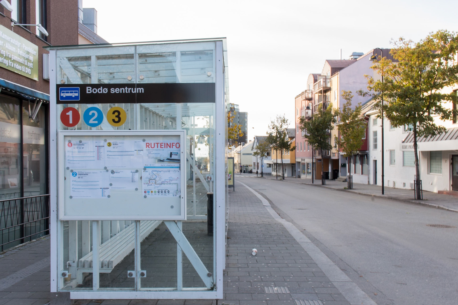 ...admittedly at Sunday lunchtime in late October