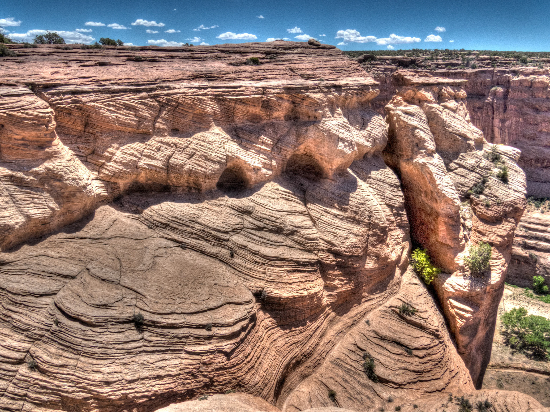 Wind Erosion - Canyon de Chelly NP