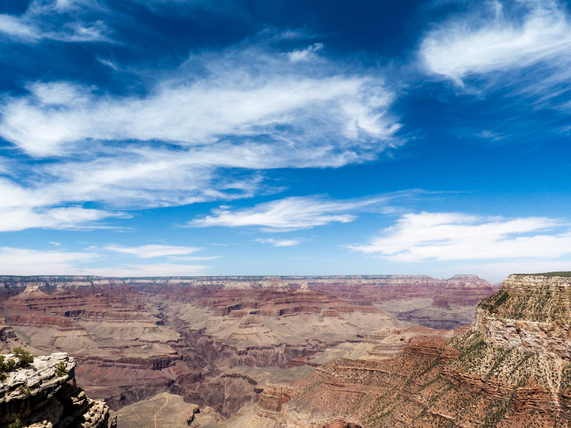 Bright Angel Trailhead Area Grand Canyon NP