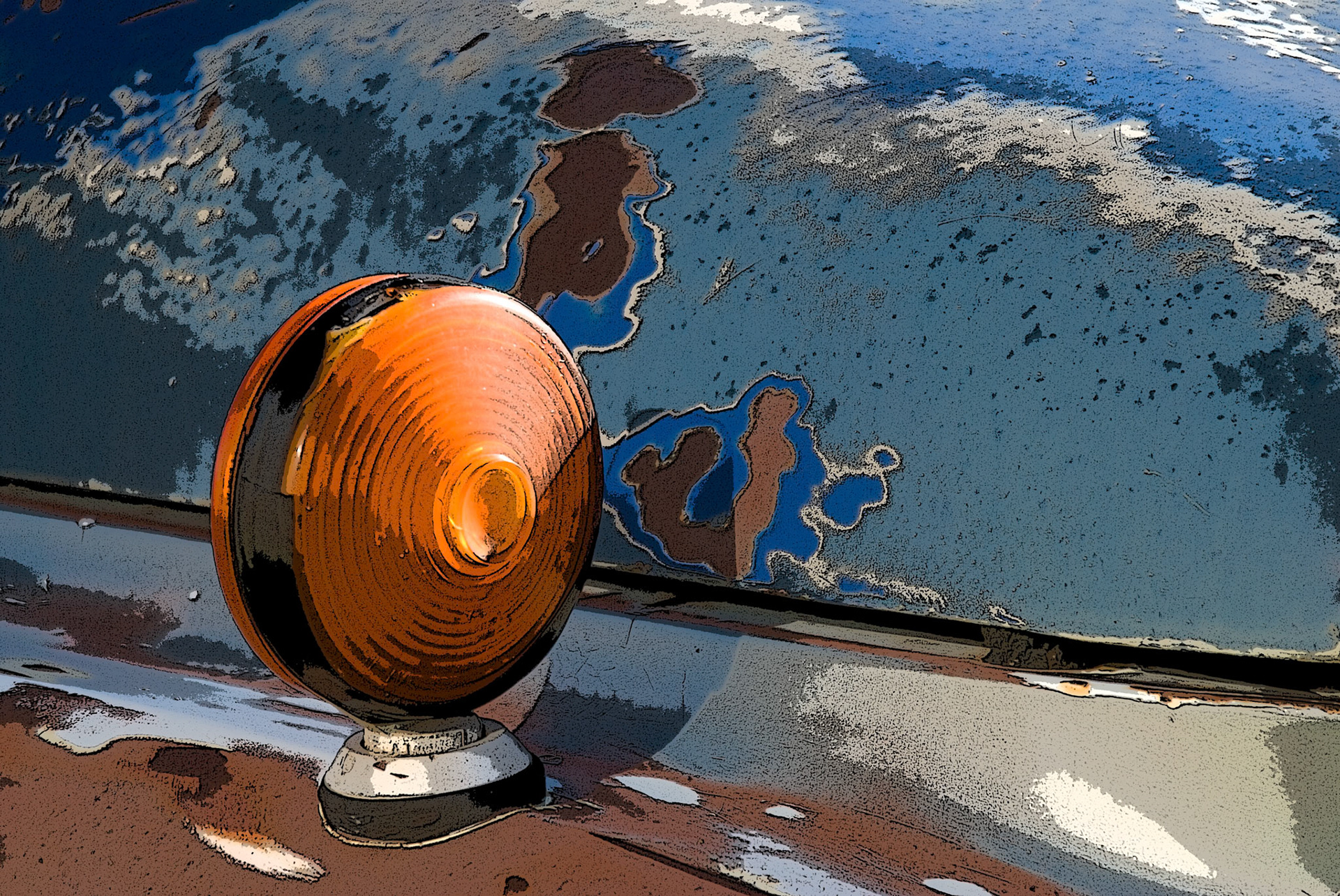 Vintage Fire Truck Detail, Yampa