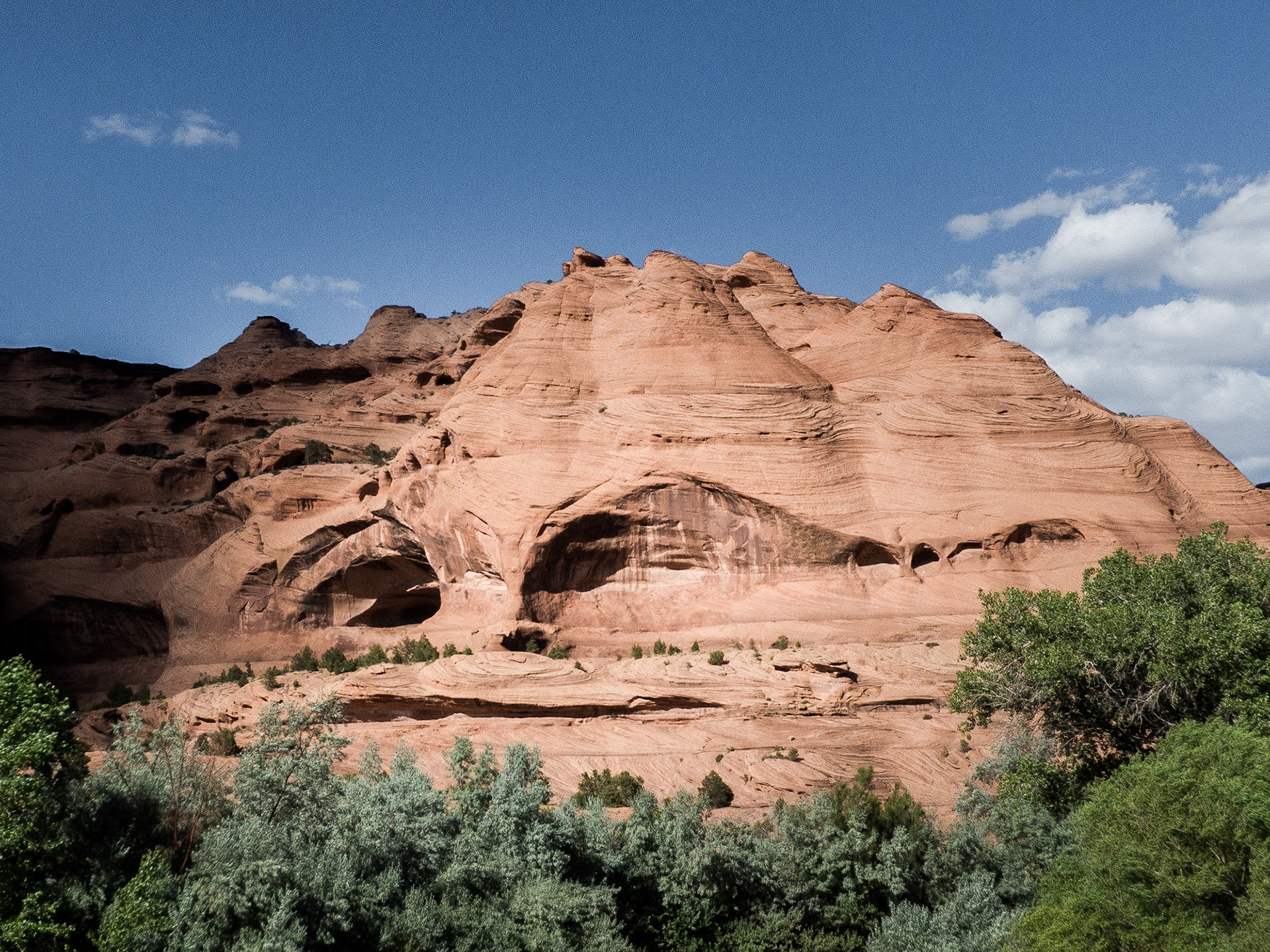 Natural Sculpture - Jabba the Hut? Canyon De Chelly National Park