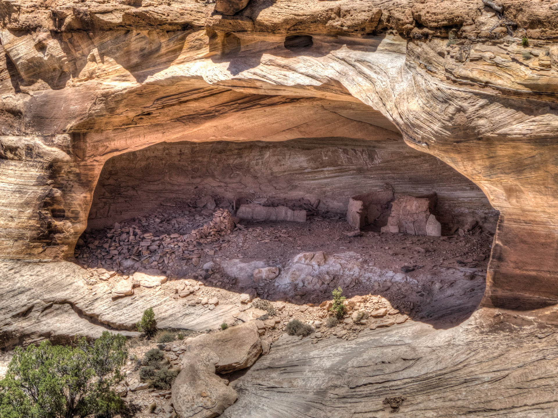 Asanazi Store House - Canyon de Chelly NP