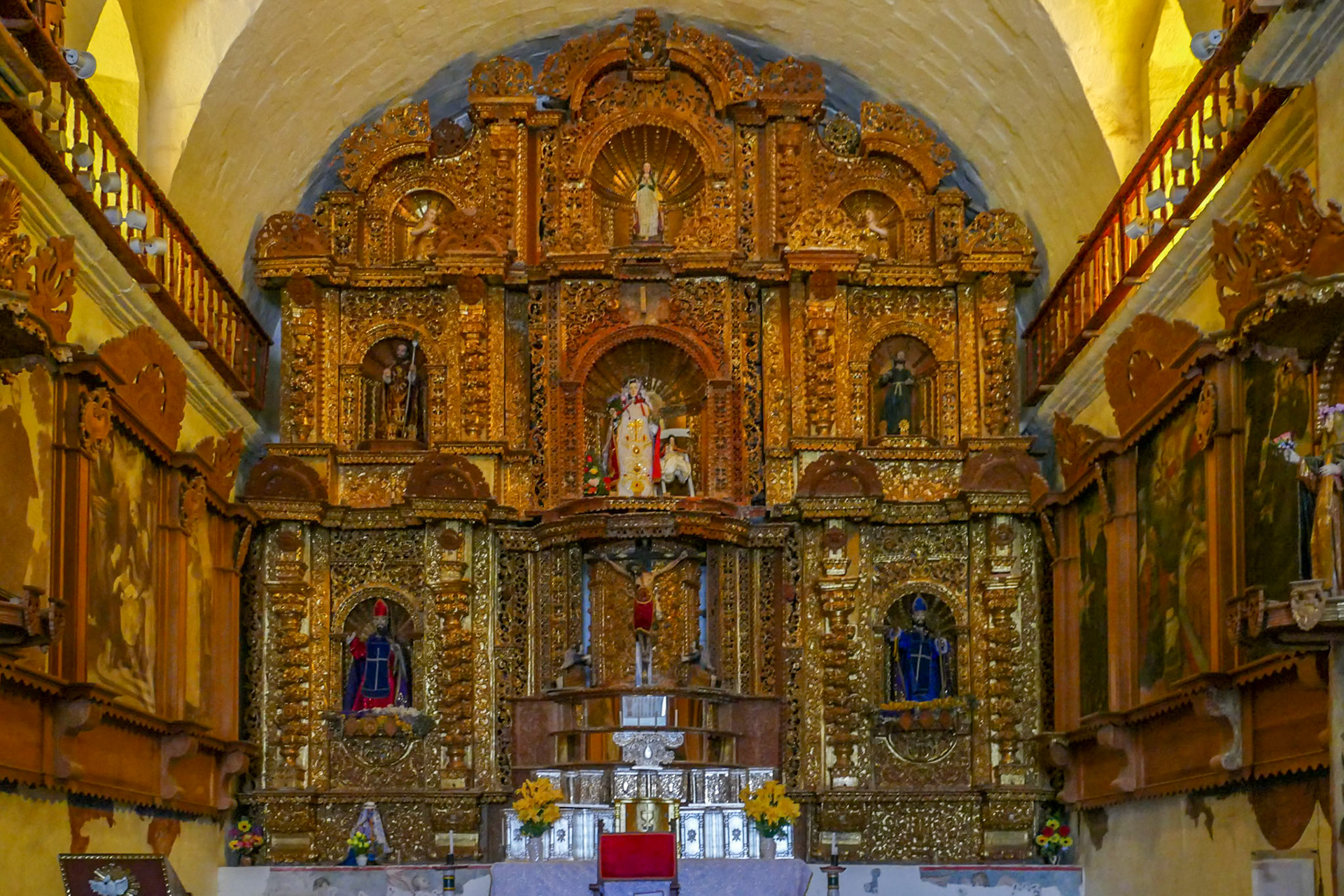 Iglesia de Maca Altar