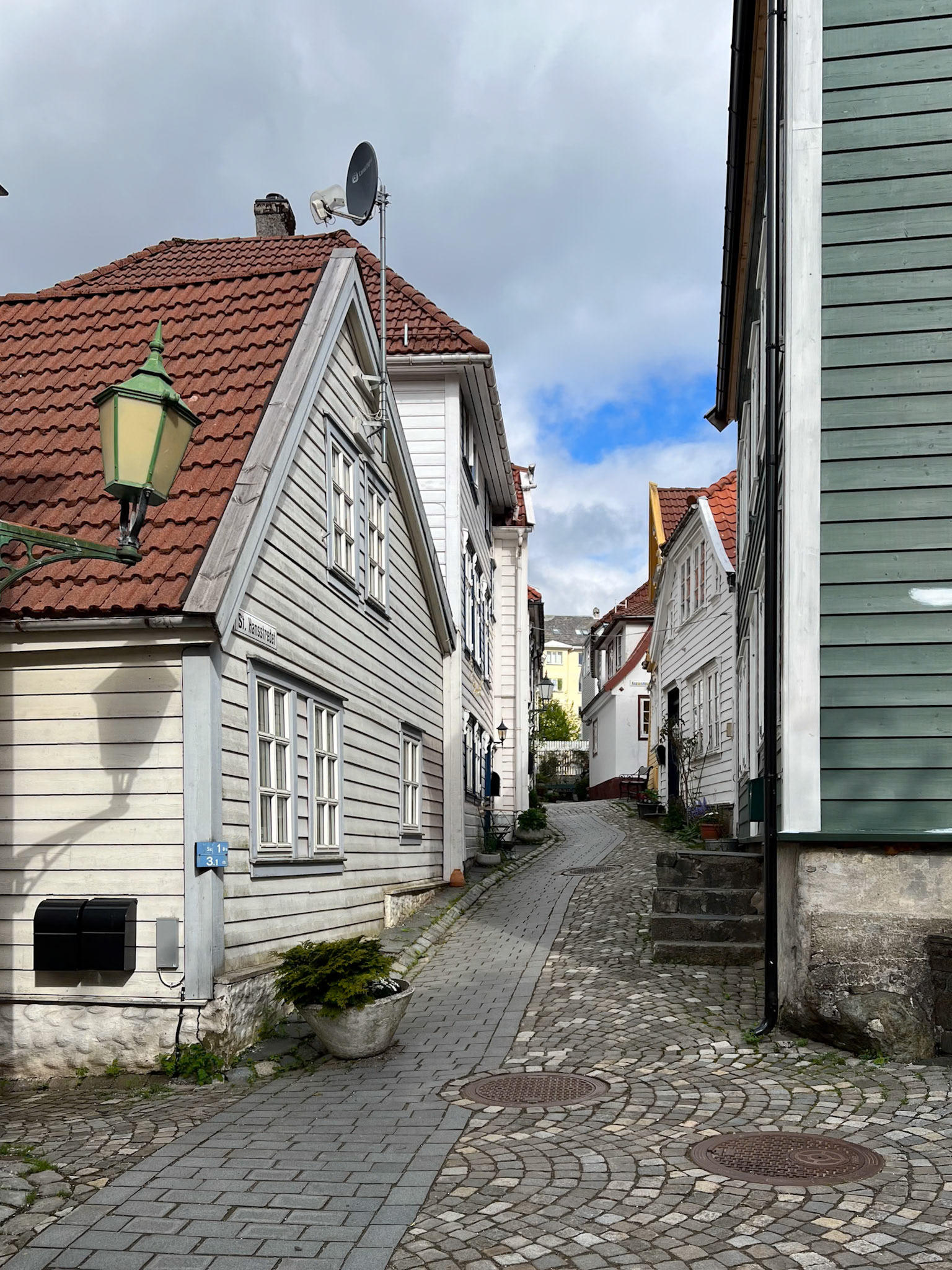 Bergen Old Town Alleyway