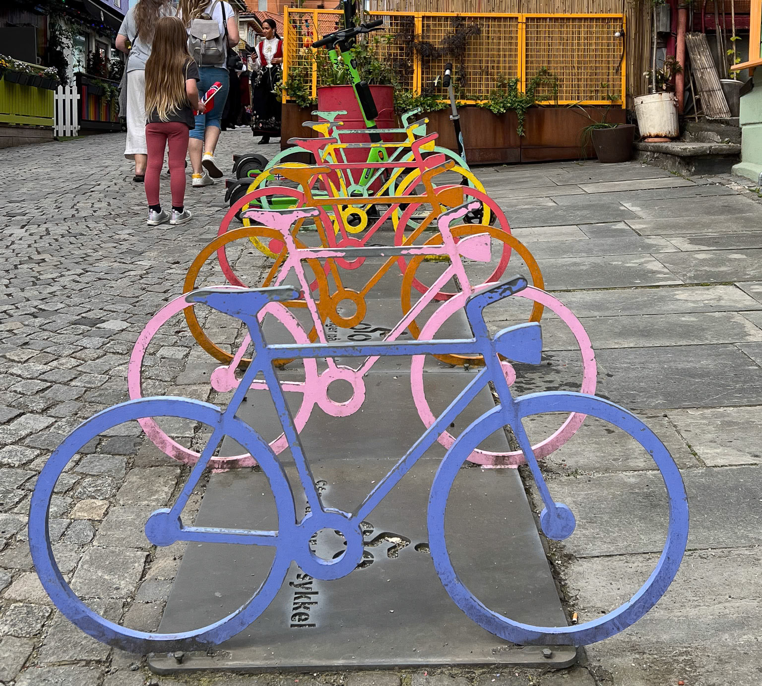 Novel Bike Racks