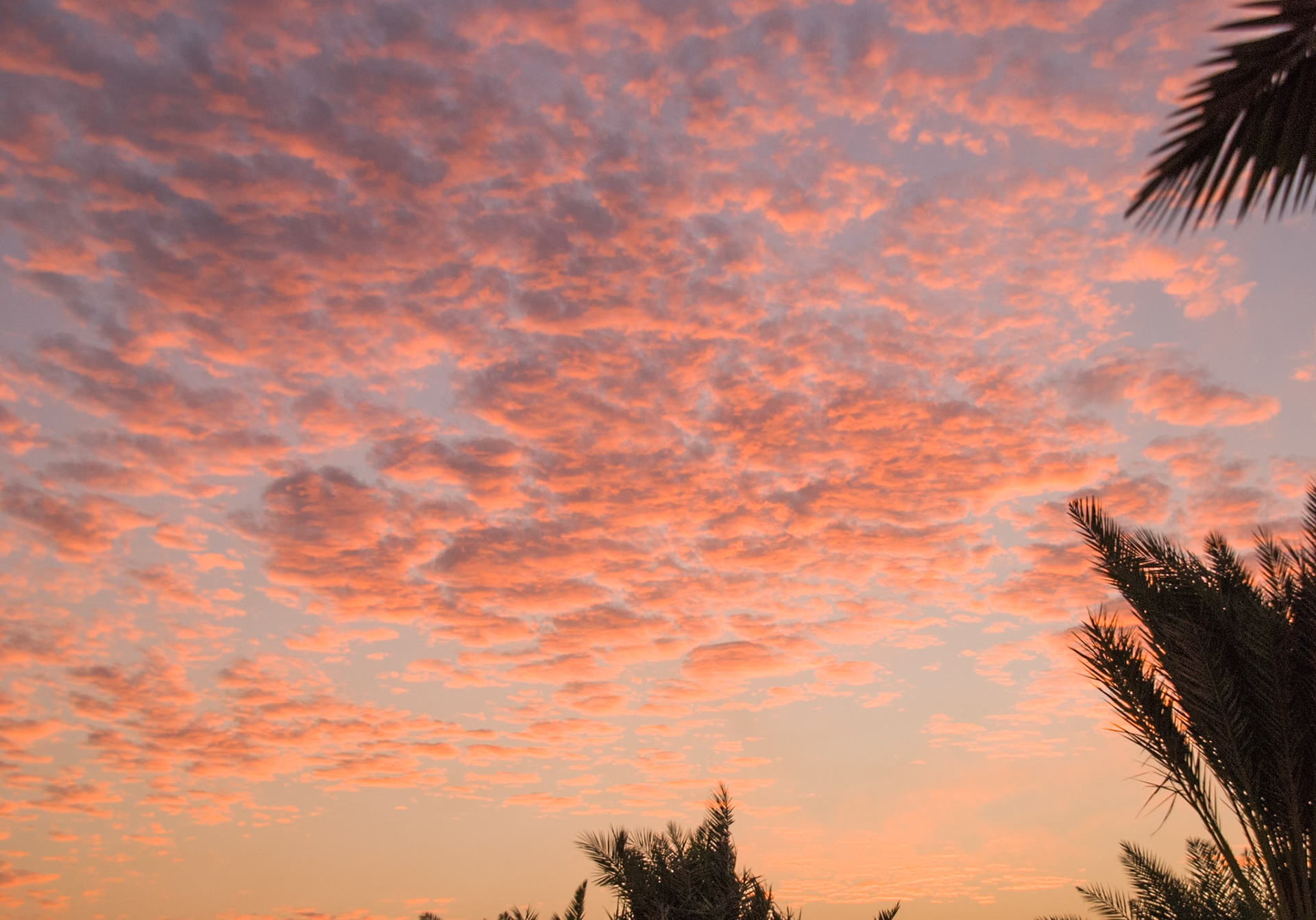 Sunset over Aqaba