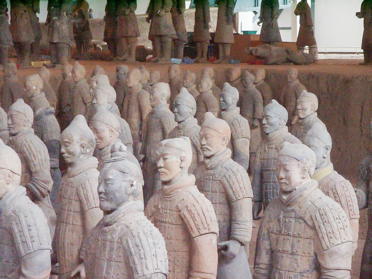 Terracotta Warriors restored to their former glory