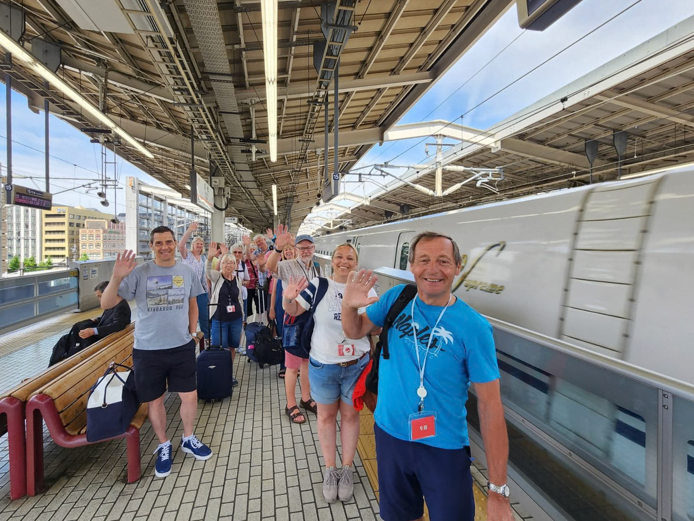 On to Hiroshima by Shinjansen