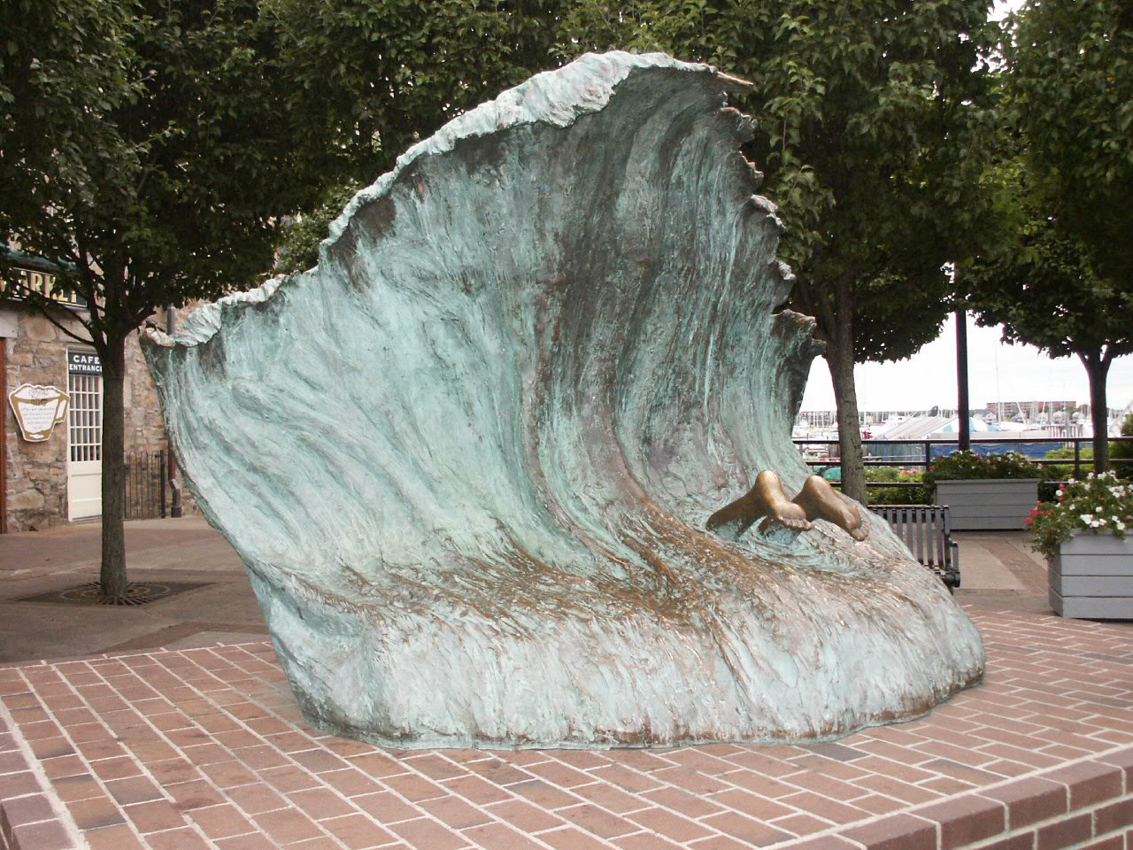 Newport RI statue