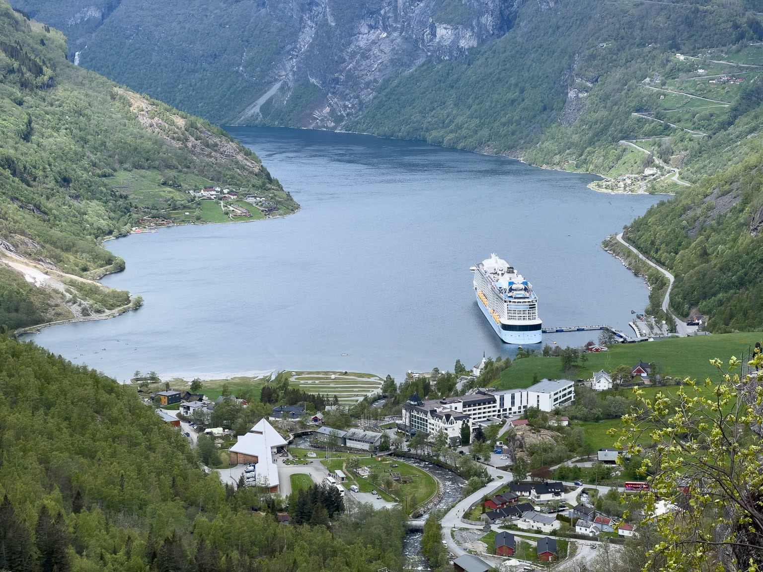 Geiranger Village Overlook