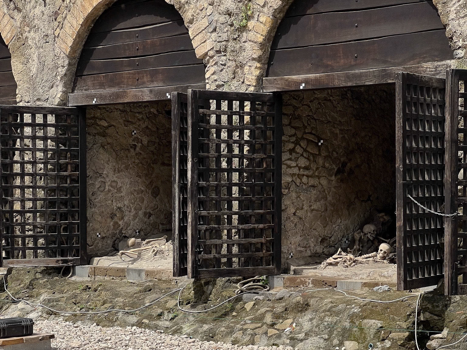 Volcano victims in Herculaneum
