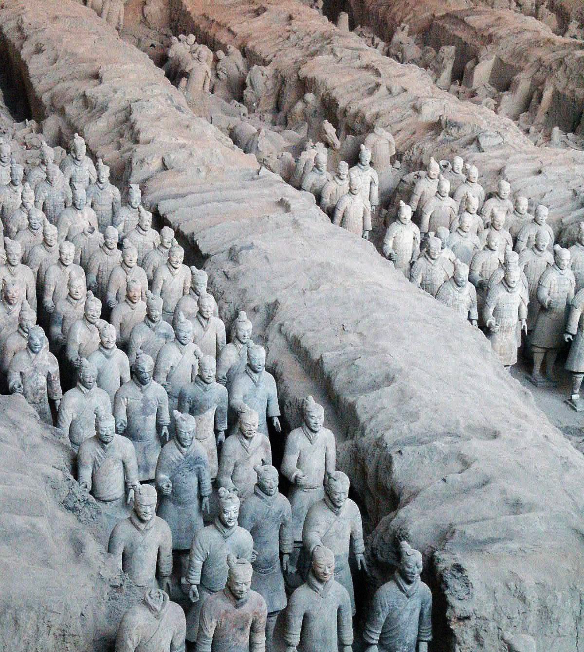 Terracotta Warriors restored to their former glory