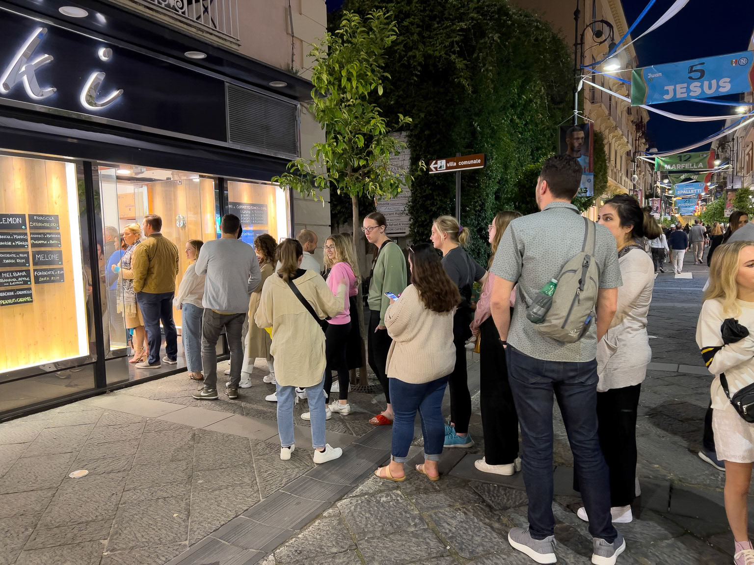 The best ice cream parlour in Sorrento