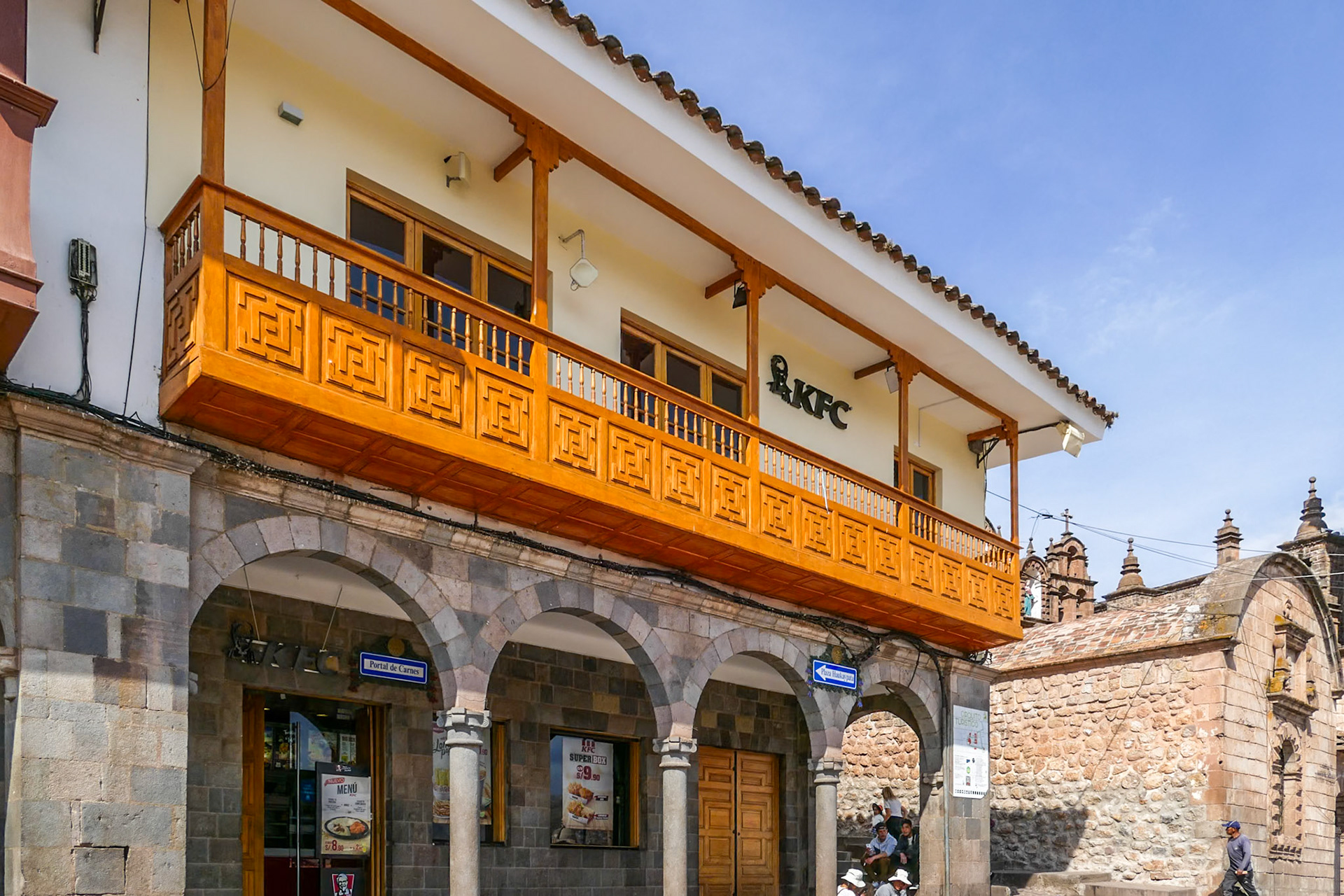 KFC are even in Cuzco
