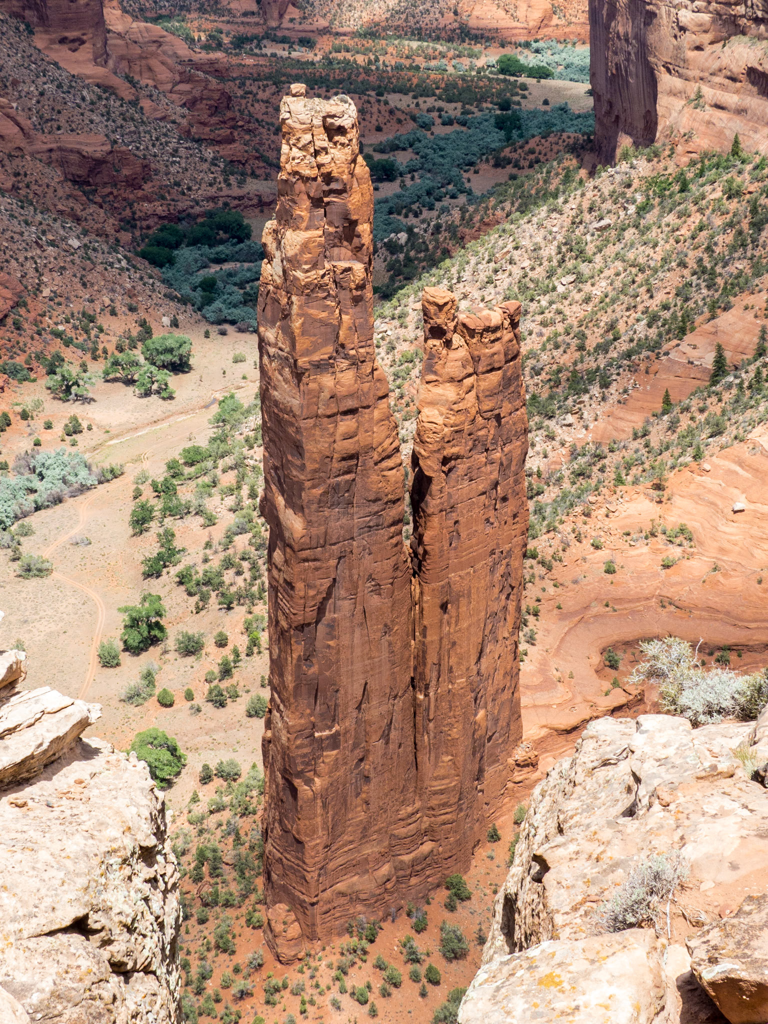 Spider Rock - Canyon De Chelly NP