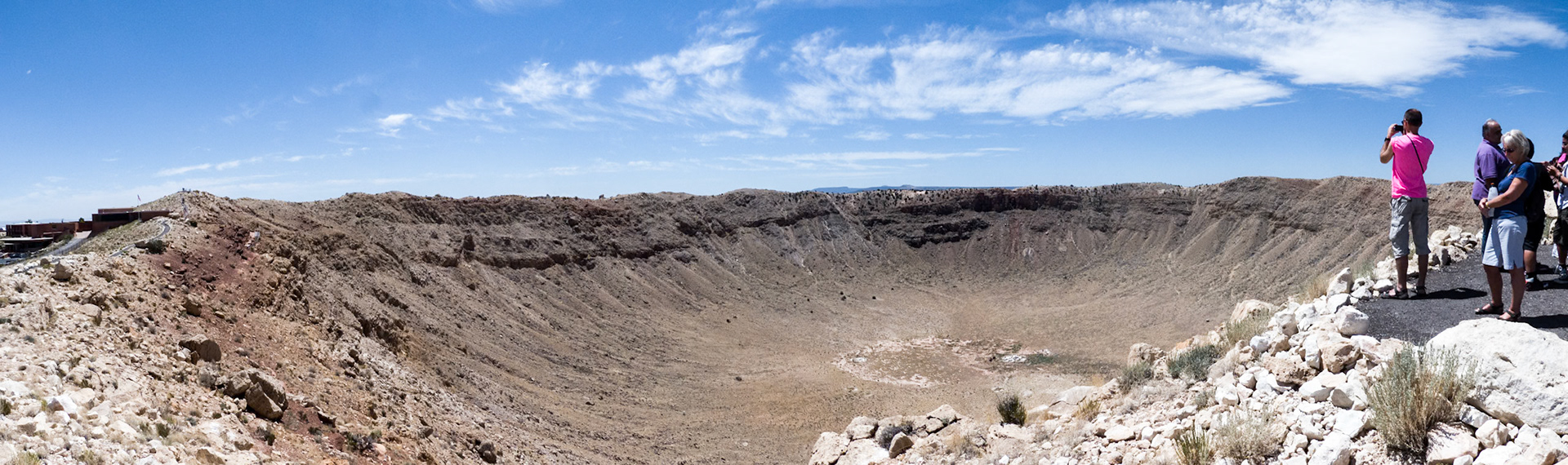 Site of a meteor impact some 50,000 years ago
