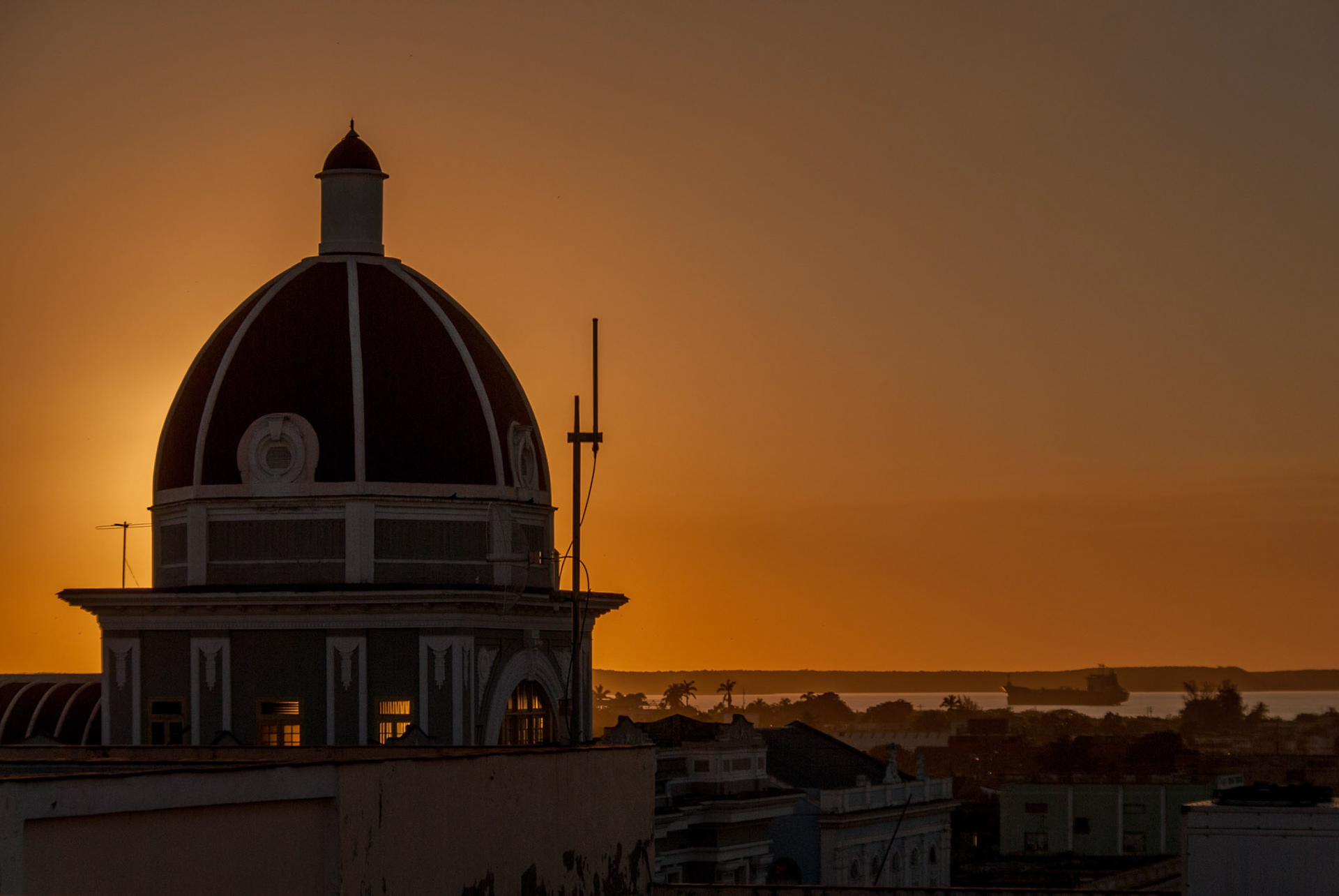 Sunset at Cienfuegos
