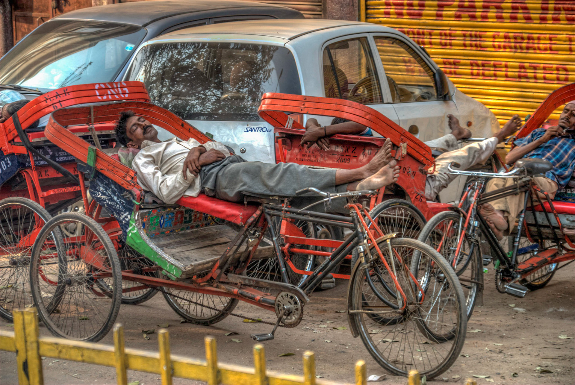 Taking a break between fares