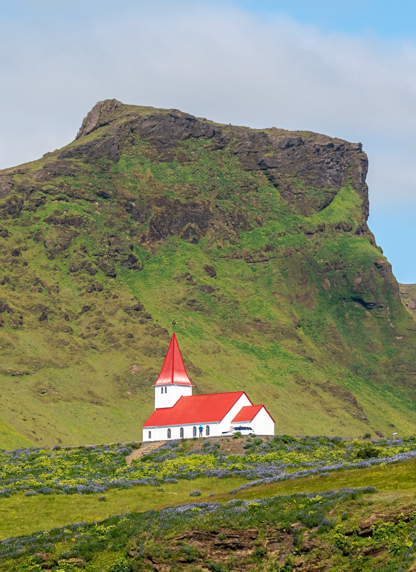 The church above Vik