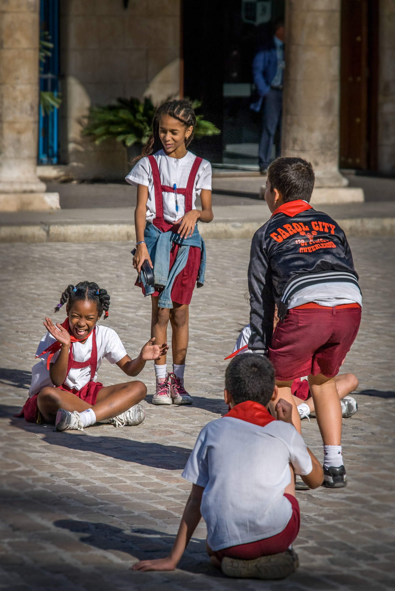 Seeing the funny side