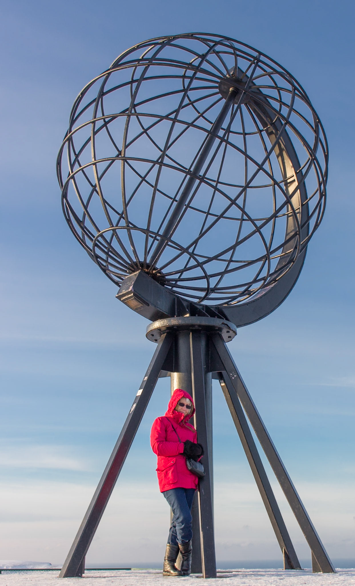 The most northerly point in main land Europe (but actually on an island)