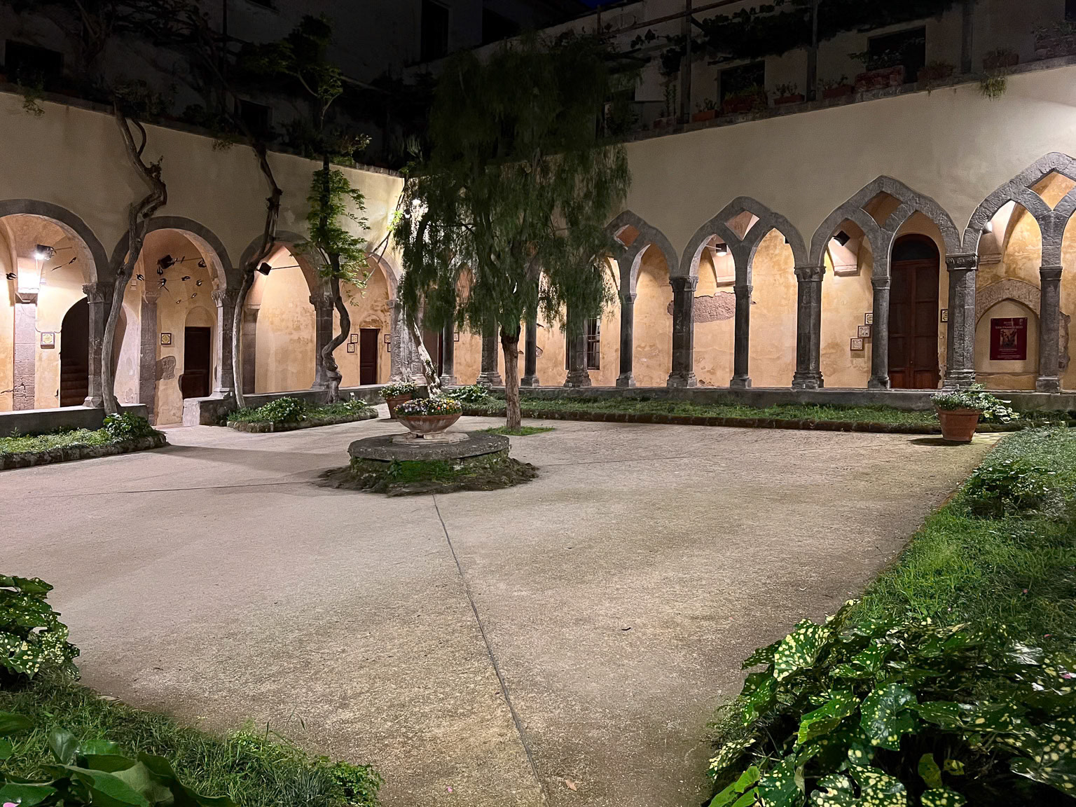 The cloister of San Antonio - Sorrento