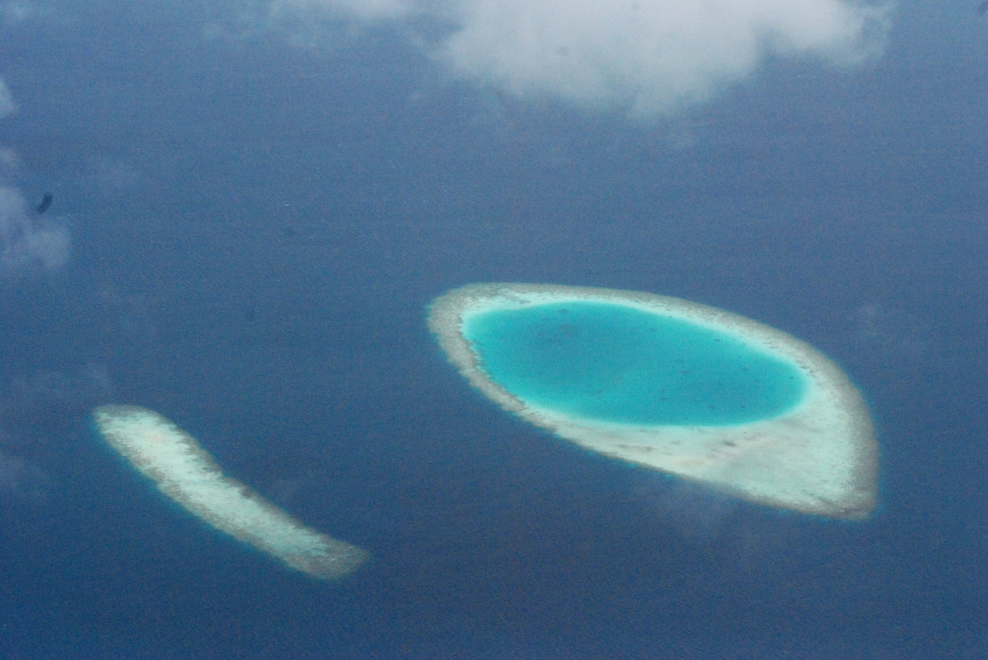 A Maldives Atoll and Reef Formation