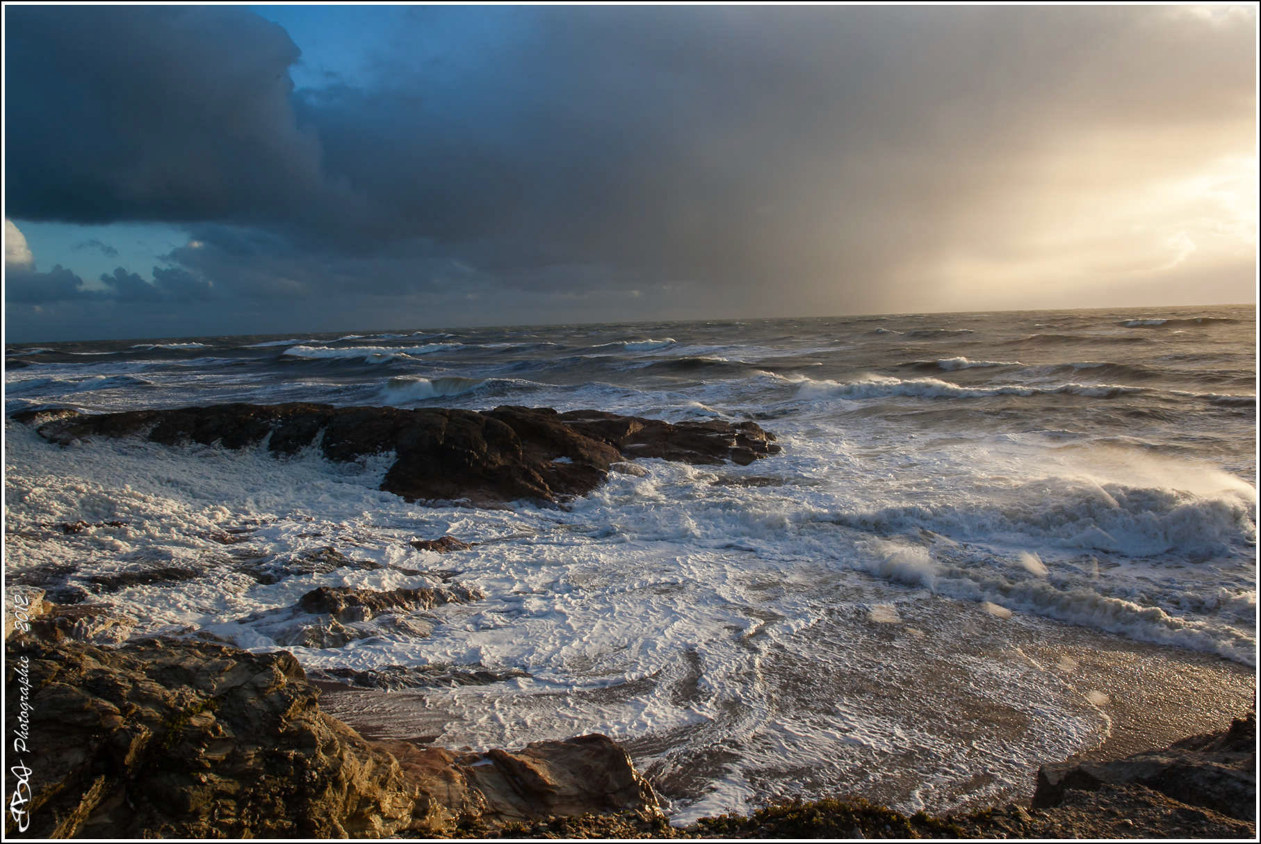 Tempête en Vendée