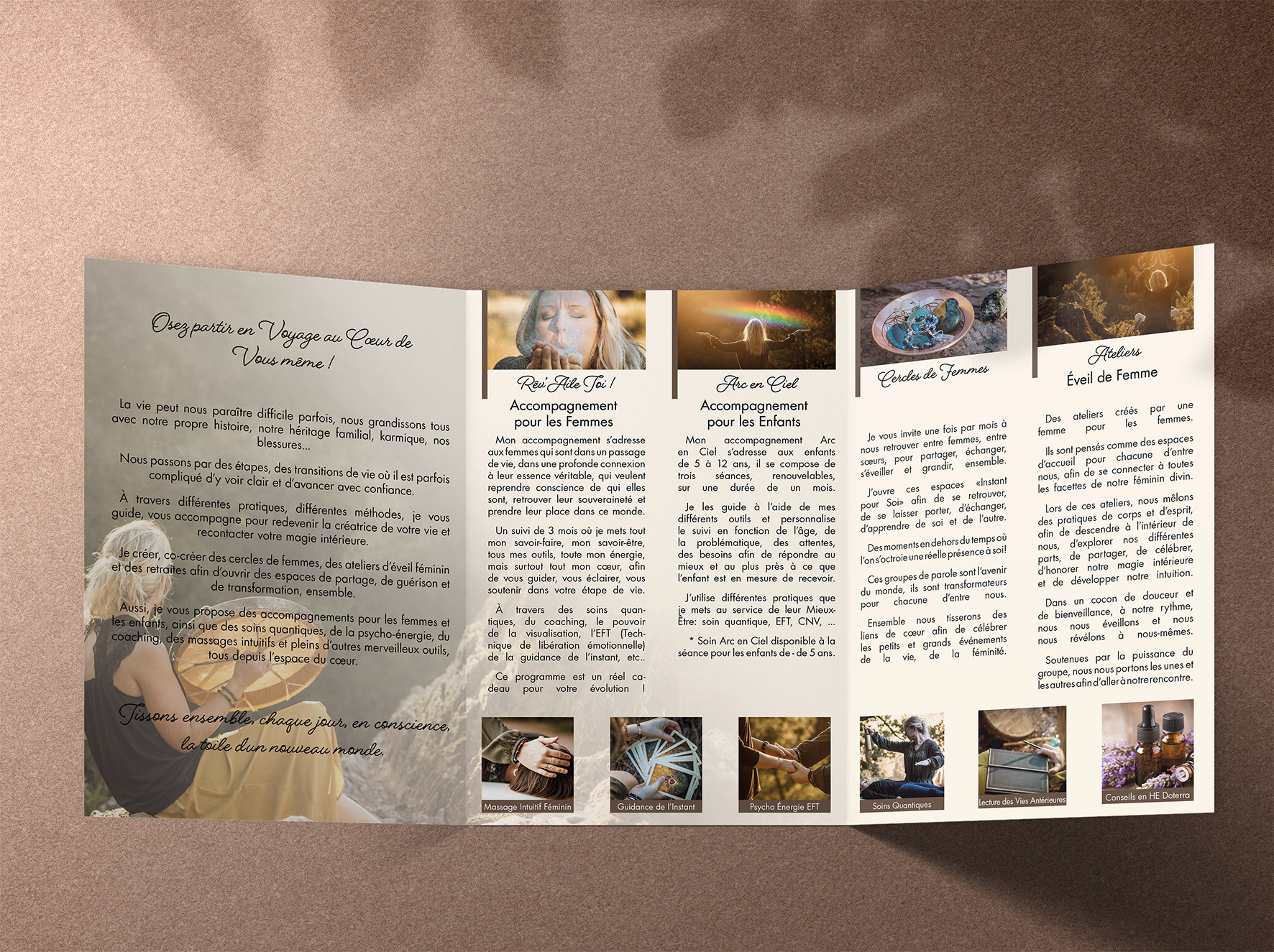 Flyer vue intérieure