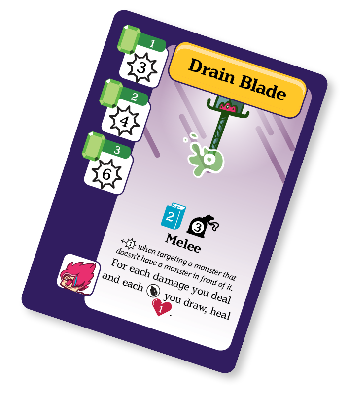 Everything on this card, except the illustration, was actually made from the JRPG Symbol font.