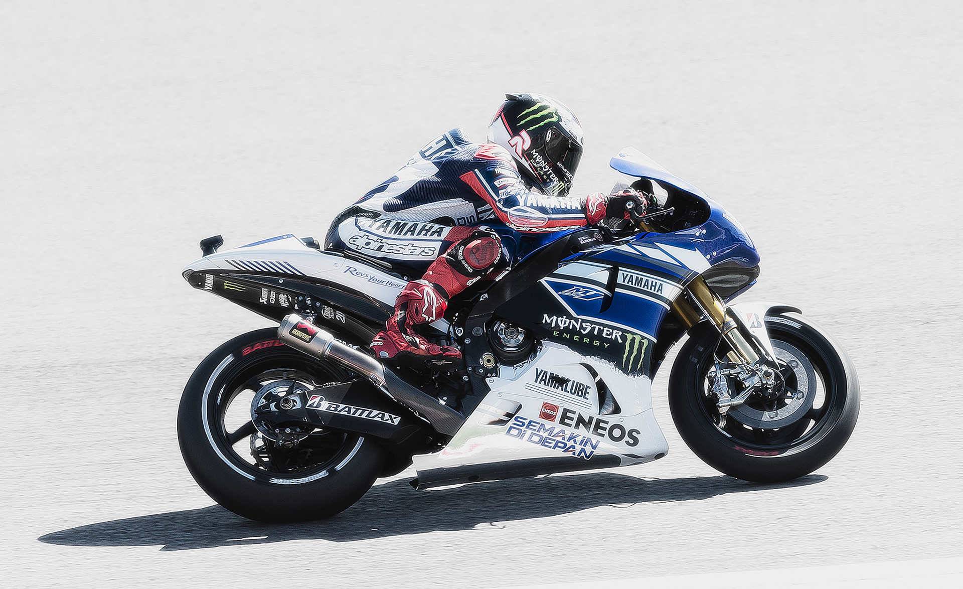 Jorge Lorenzo during an early Saturday P3 session at the Circuit of the America's for the Red Bull Grand Prix of the America's.