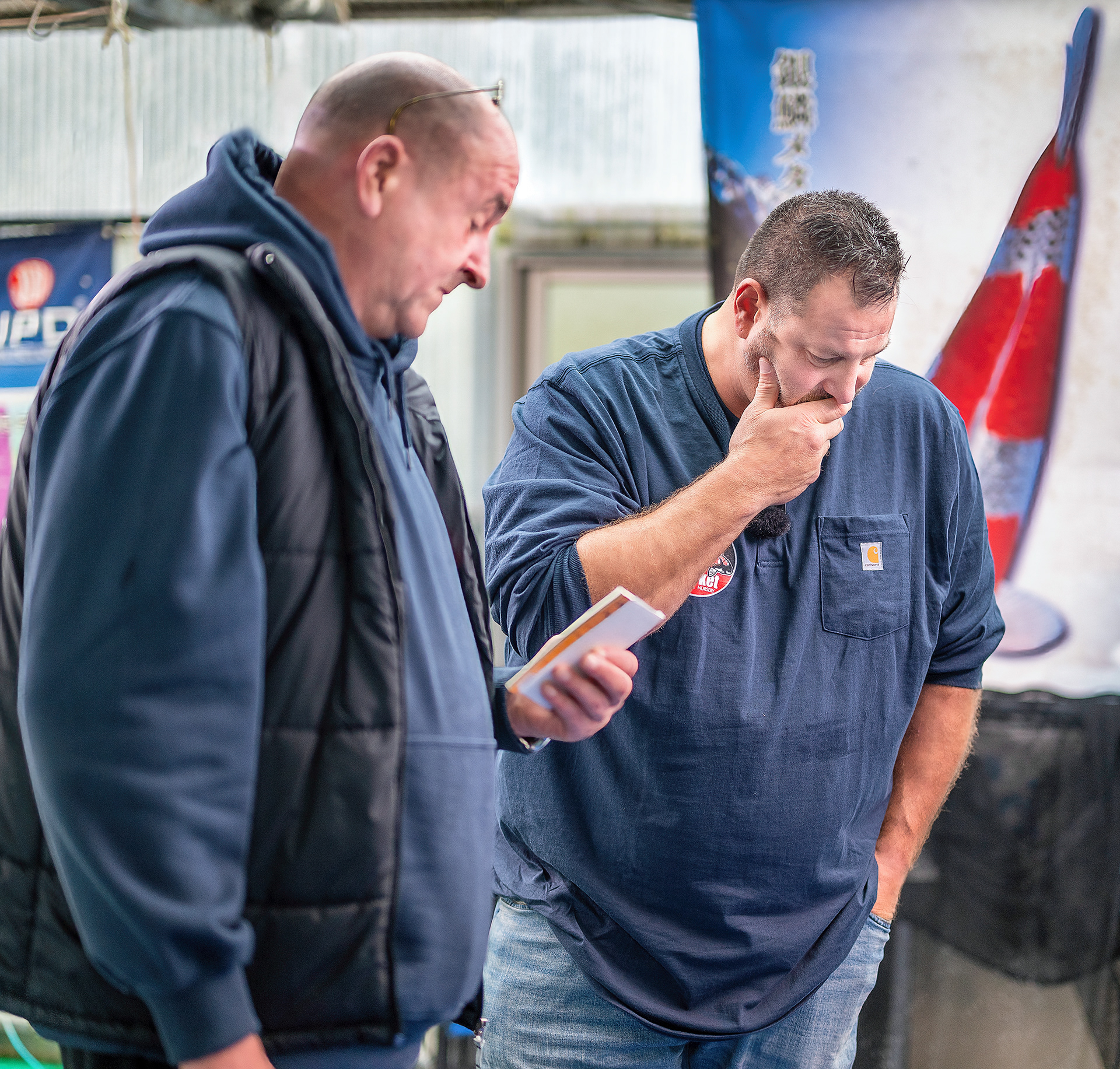 Jeroen from Orna Fish adds up the totals