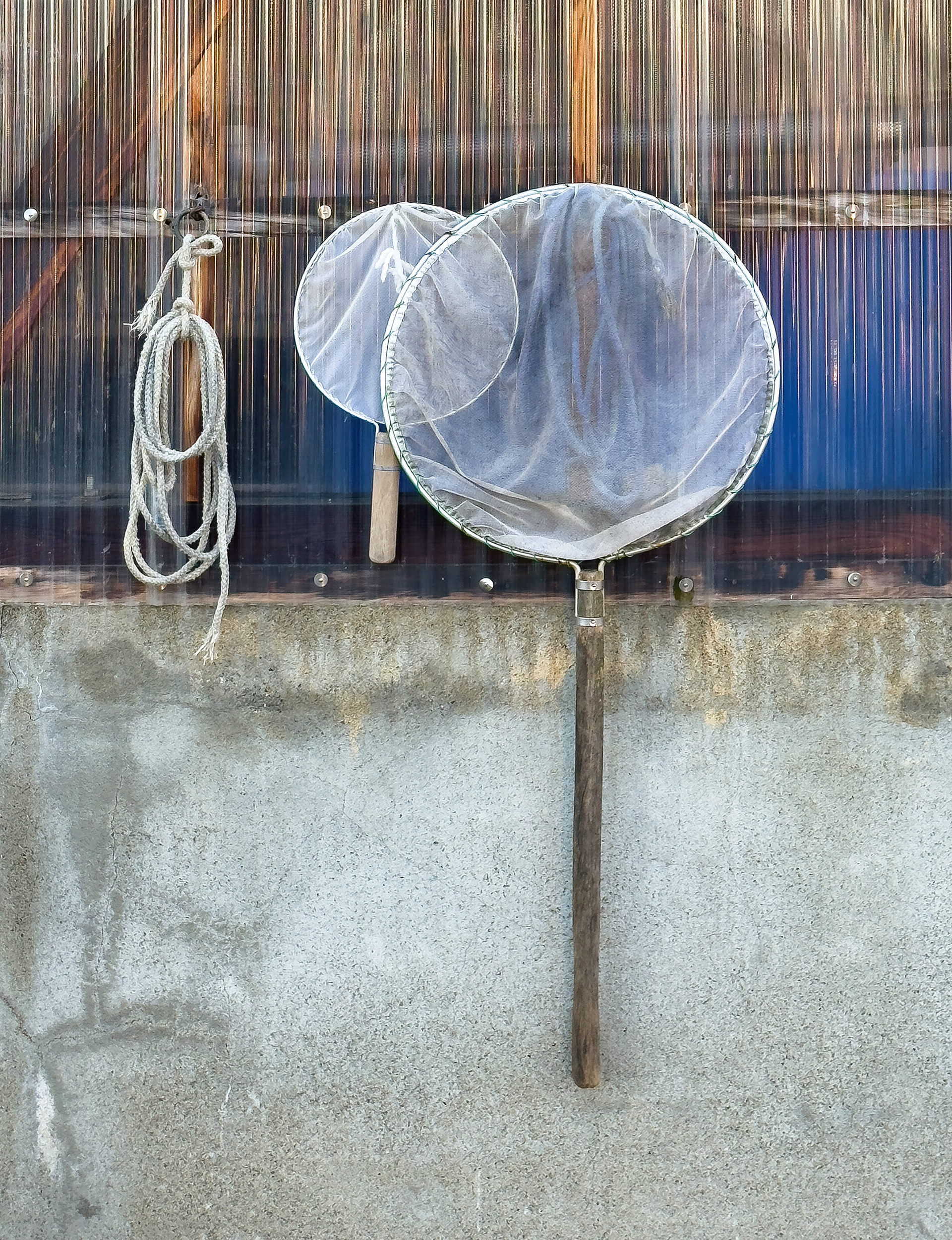 Marushin Koi Farm, tools of the trade