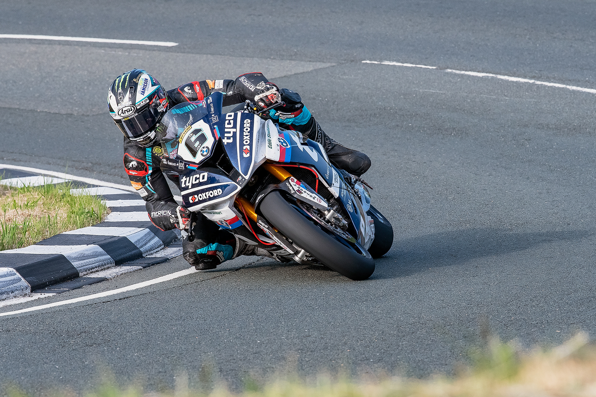 Michael Dunlop exits the Gooseneck